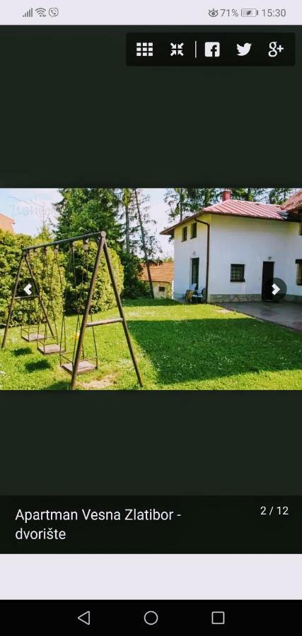Apartment Ilic ซลาตีบอร์ ภายนอก รูปภาพ